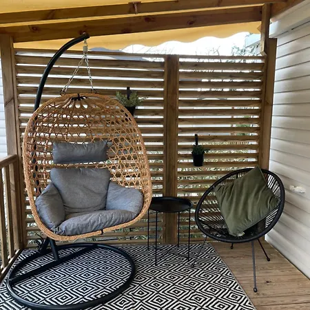 キャンプ場 Mobilhome Au Cap Ferret - 4 Etoiles Lège-Cap-Ferret